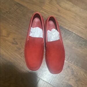 G by Giuliana Red Loafers Sleek Slip-Ons